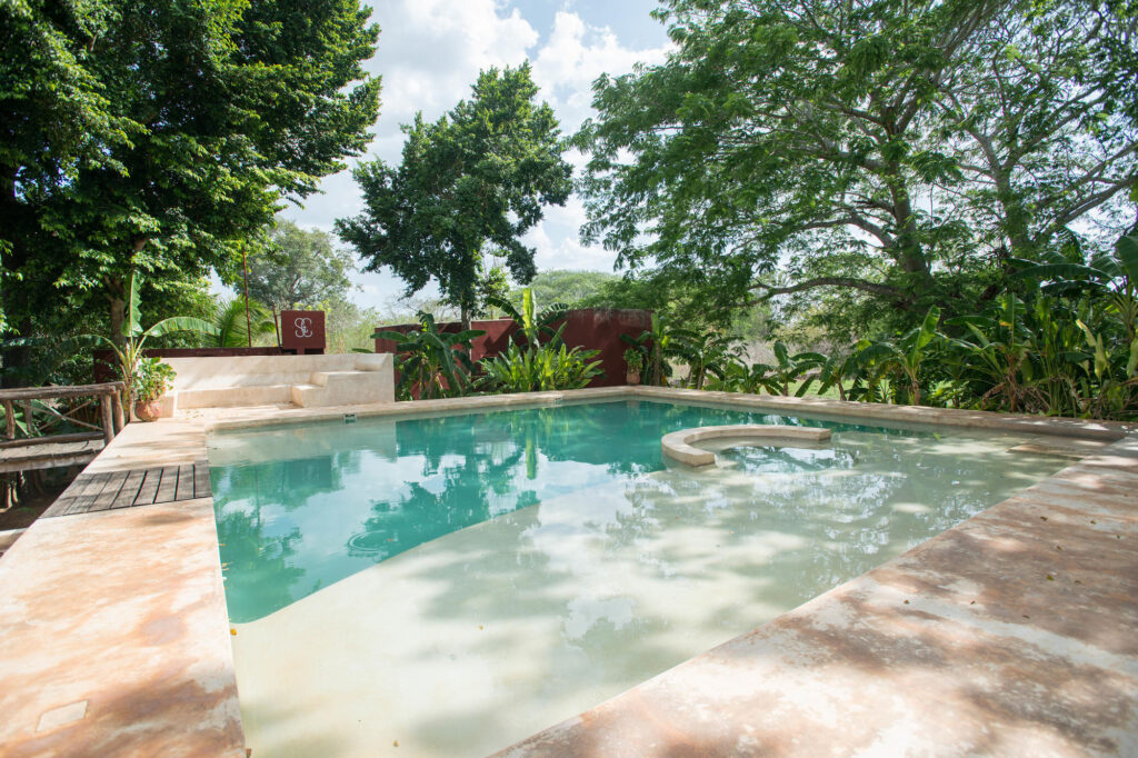 The Spa Pool at the Hacienda Santa Cruz