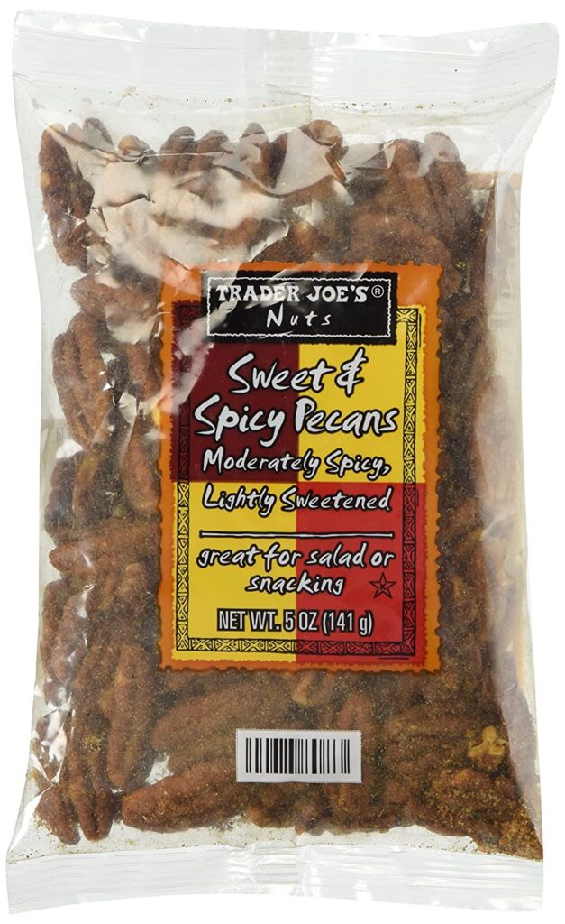 trader joe's Sweet and Spicy Pecans