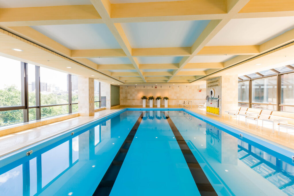 The Pool at the Four Seasons Hotel Boston