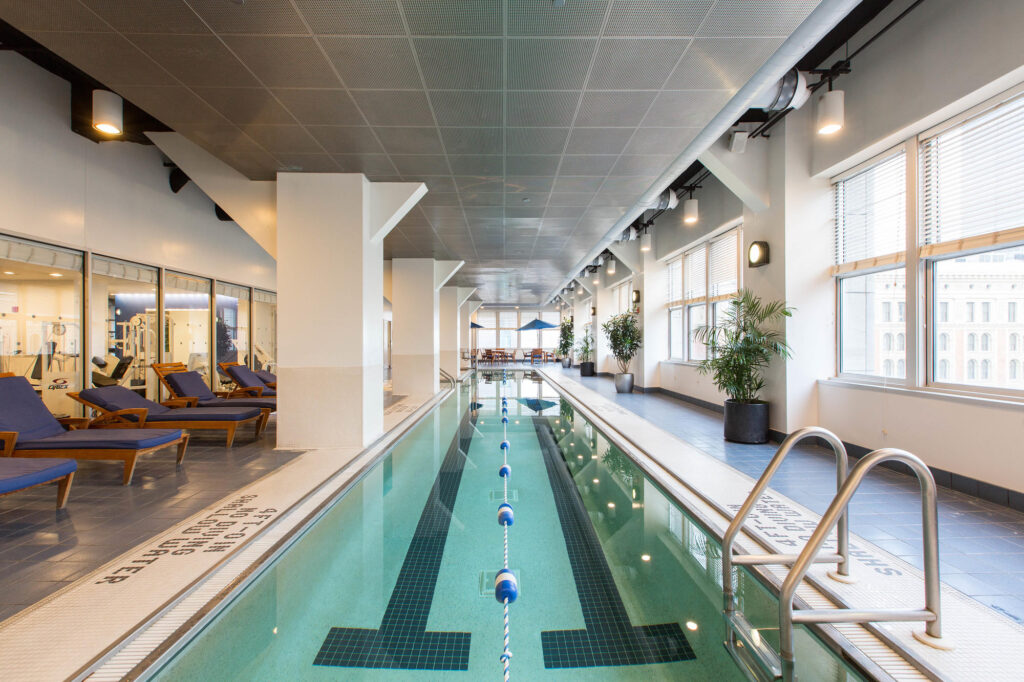 The Pool at the Loews Philadelphia Hotel