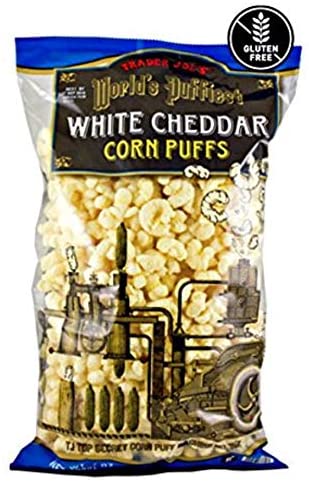 trader joe's World’s Puffiest White Cheddar Corn Puffs