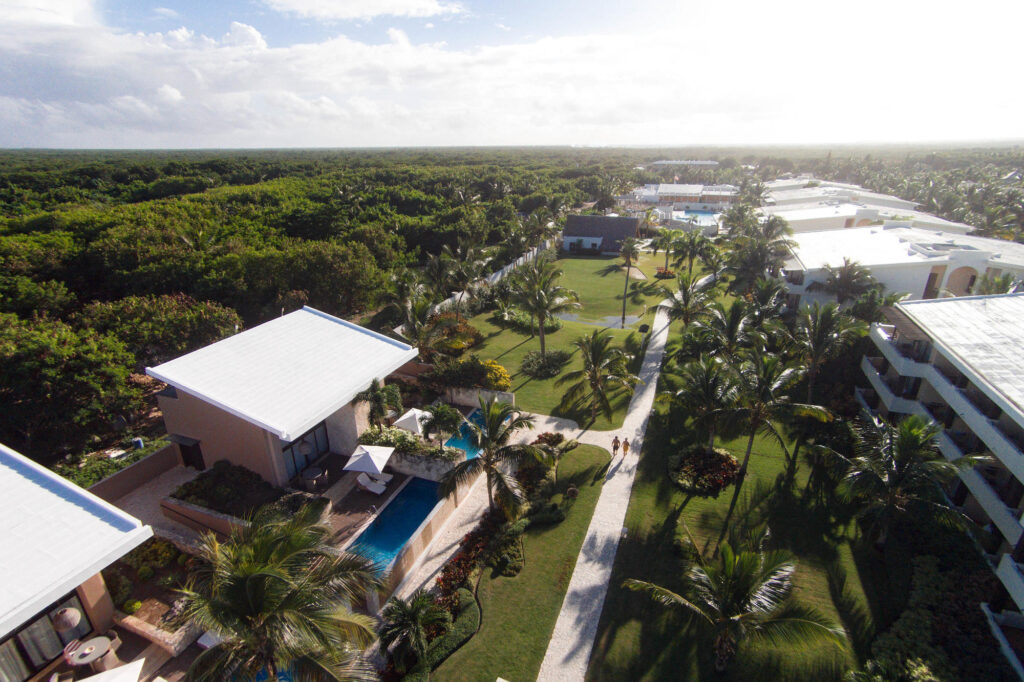 Aerial Photography at the Catalonia Royal Bavaro