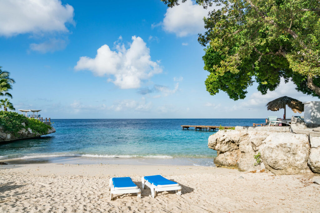 Beach at the Hilton Curacao
