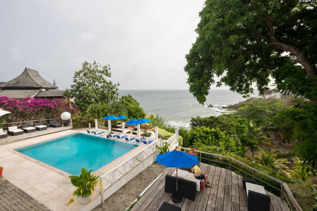 The Junior Penthouse at the Bacolet Beach Club
