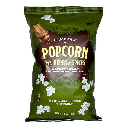 trader joe's popcorn herbs and spices