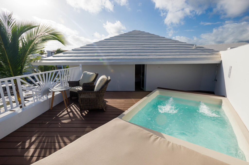 The Terrace Suite with Plunge Pool at the Excellence Punta Cana