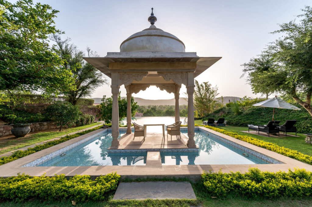 The Pool at the Tree of Life Resort & Spa Jaipur
