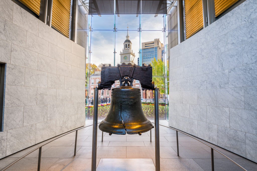Liberty Bell in Philadelphia, Pennsylvania