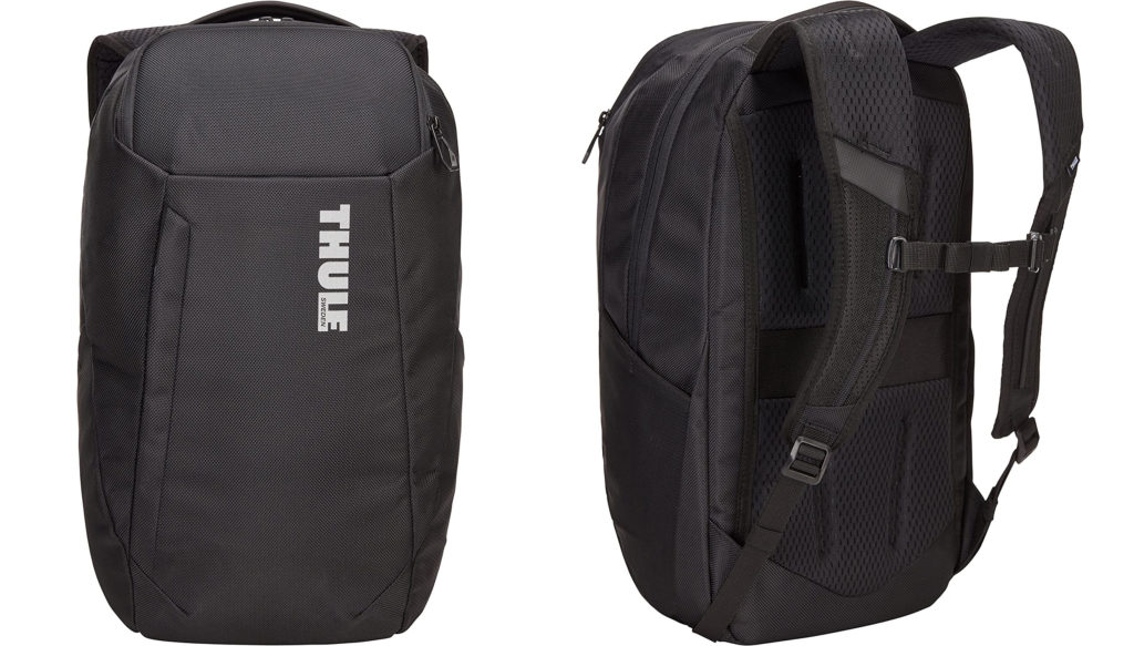 Two views of the 20L Thule Accent Backpack