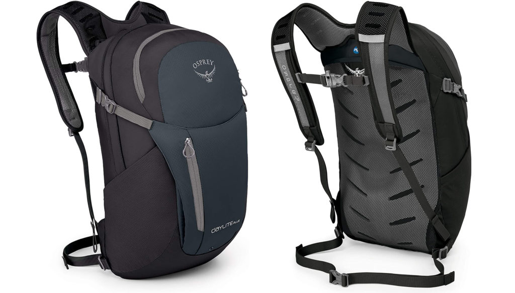 Two views of the Osprey Daylite Plus Daypack