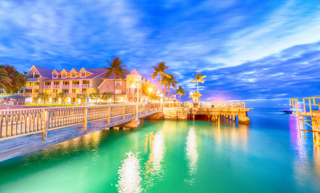 Pier in Key West, Florida