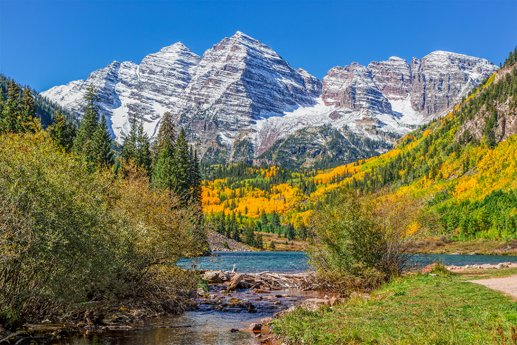 Maroon Bells in Fall