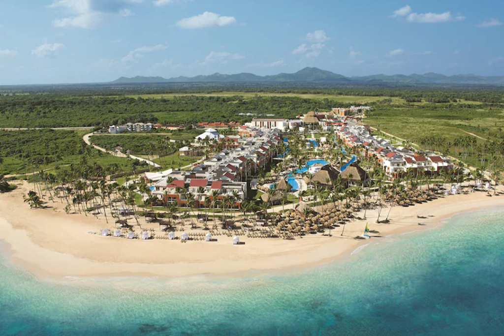Aerial view of Breathless Punta Cana Resort & Spa