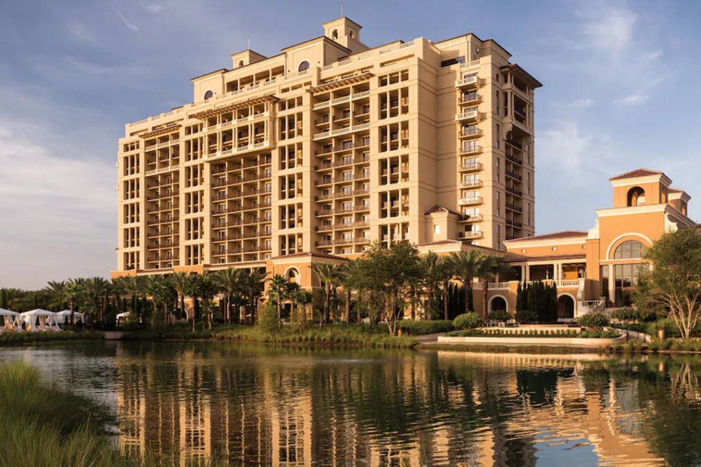 View of the exterior of the Four Seasons Resort Orlando at WALT DISNEY WORLD® Resort