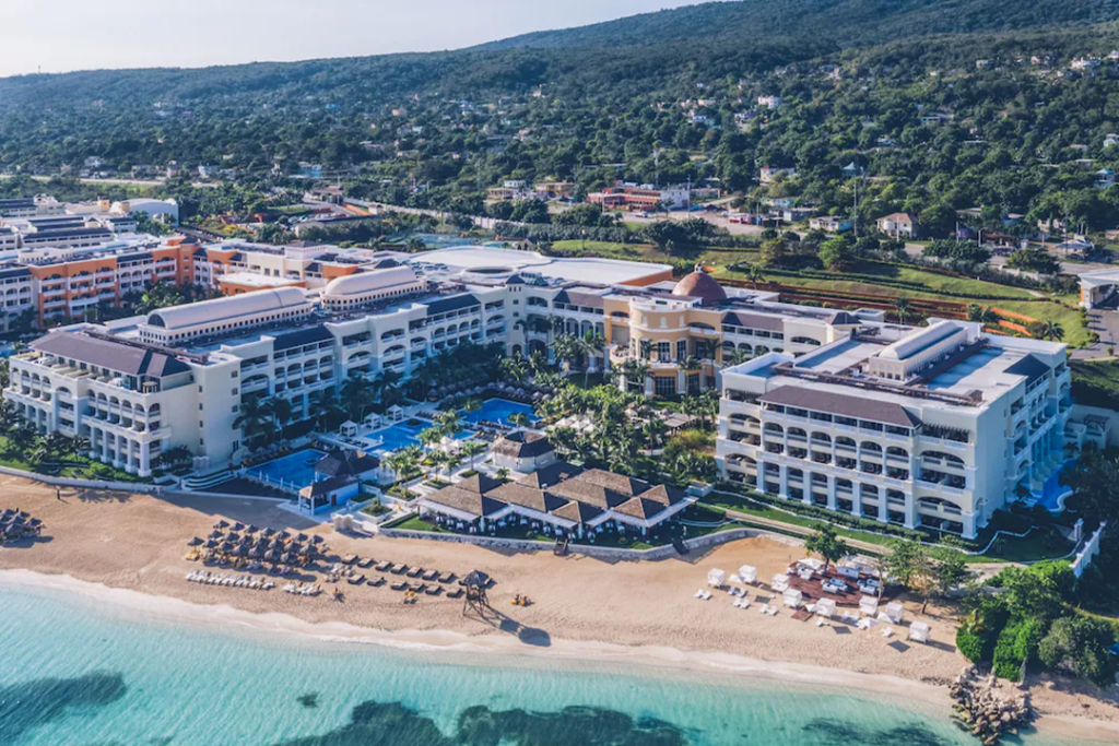 Aerial view of the Iberostar Grand Rose Hall