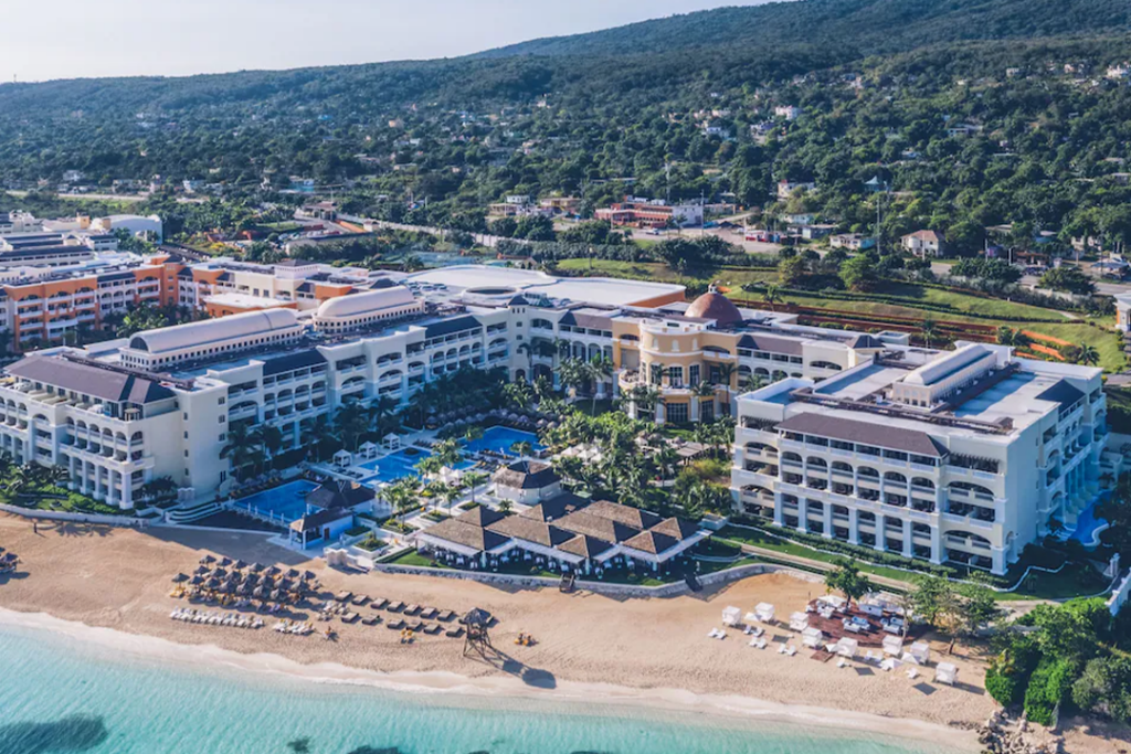 Entire property aerial view of the Iberostar Grand Rose Hall Adults Only - All Inclusive