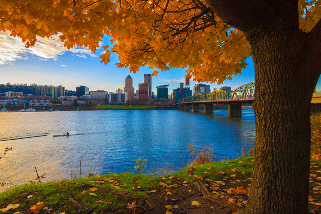 Portland, Oregon Waterfront