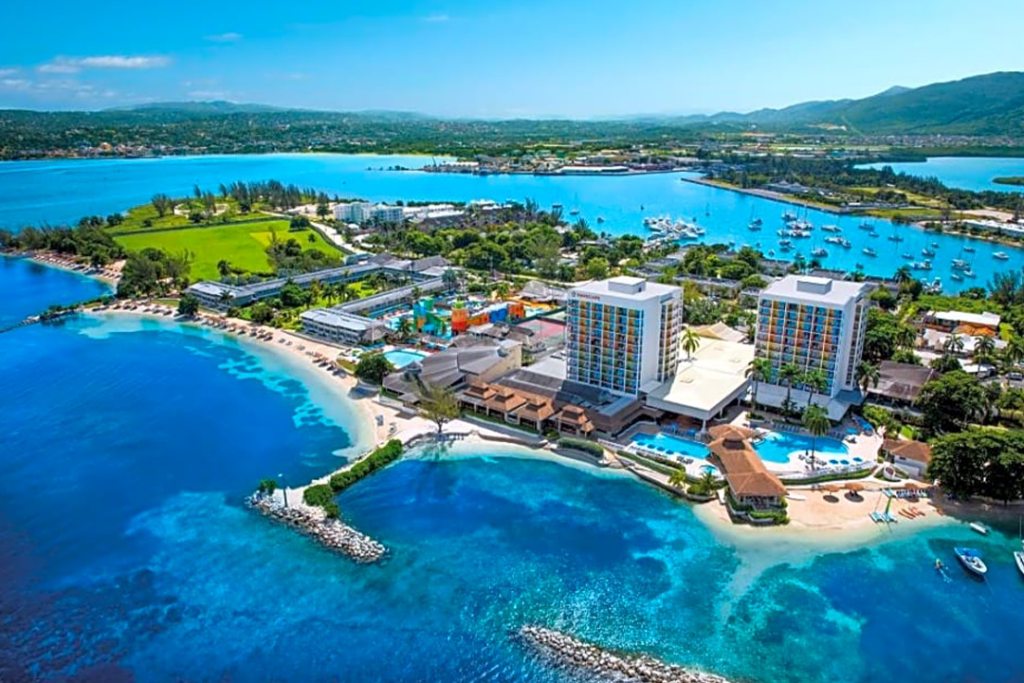 Aerial view of the Sunscape Cove Montego Bay Resort And Spa