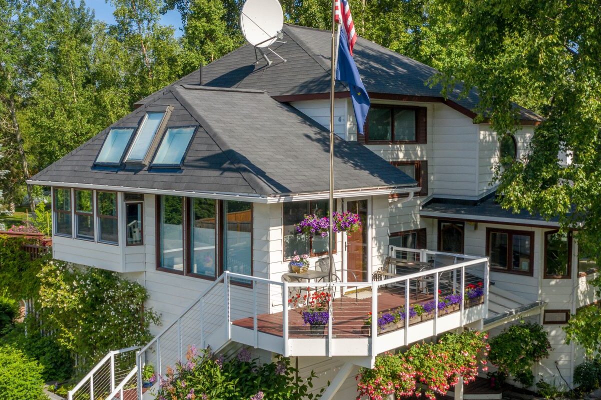 Exterior of the Camai Bed and Breakfast in Anchorage, Alaska, United States