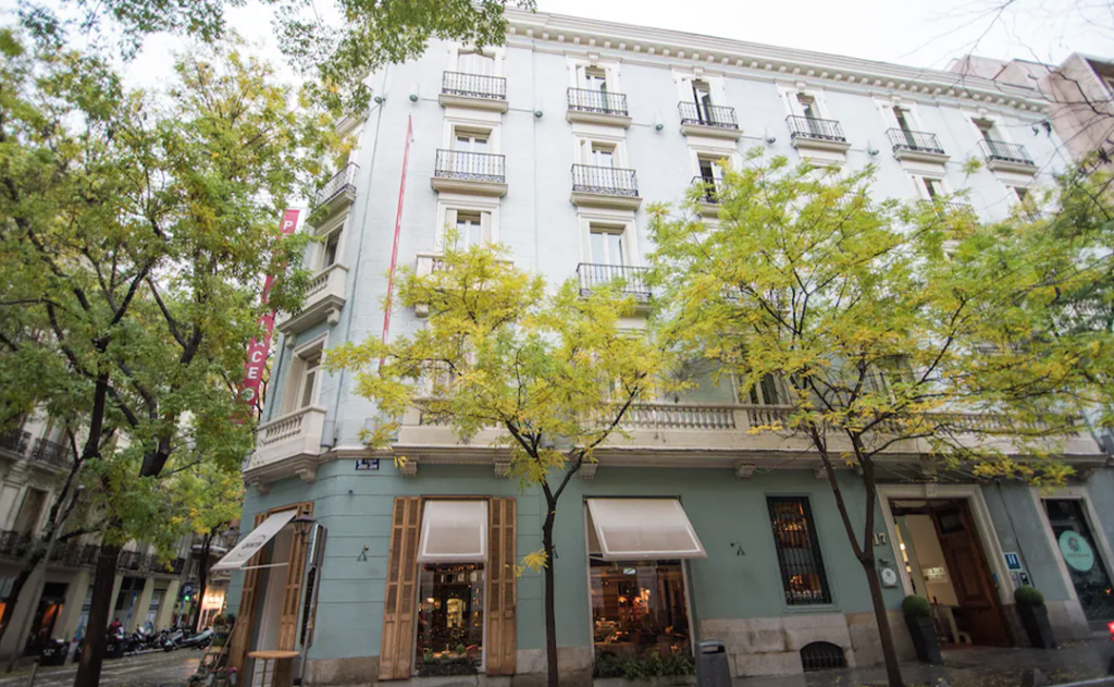 Exterior of the ICON Wipton in Madrid Spain