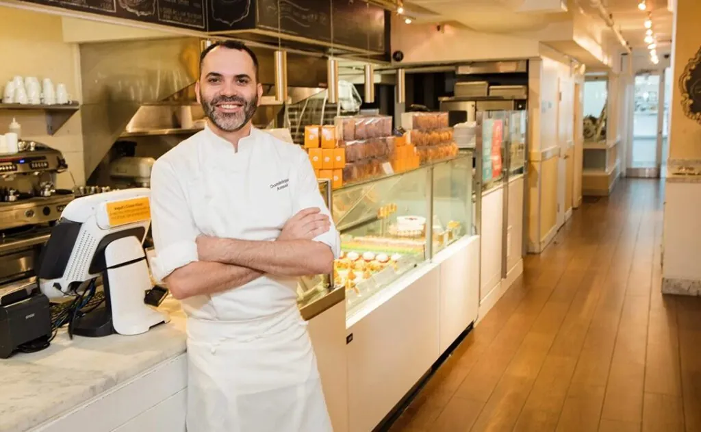 Dominique Ansel in his Bakery