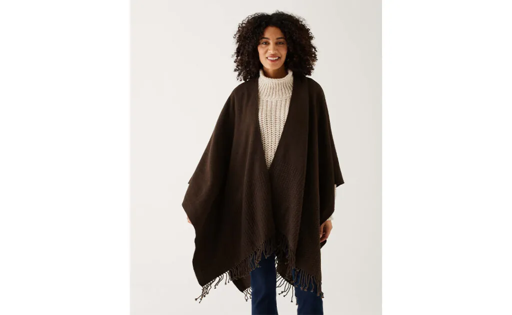 Mersea Classic Travel Wrap in brown