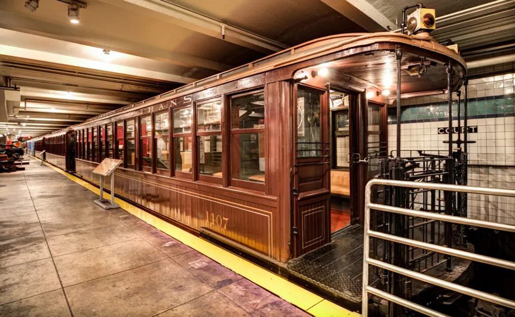 BRT Brooklyn Union Elevated Car Number 1407 (1907)